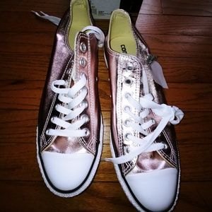 Rosegold converse